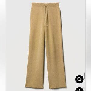 $128 NWT Gap x Cult Gaia Gold Metallic Women's Lounge Pants Sz XS S M L XL